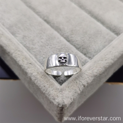 Popular Mens Rings 925 Sterling Silver Minimalist Ring